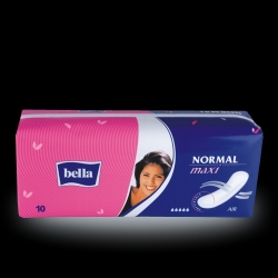 BELLA NORMAL MAXI PODPASKI BEZ SKRZYDEŁEK 10SZT
