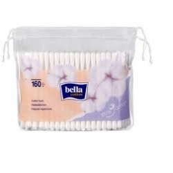 BELLA COTTON PATYCZKI HIGIENICZNE FOLIA 160SZT
