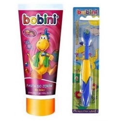 BOBINI Pasta dla dzieci + szczoteczka gratis