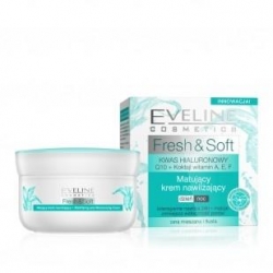 EVELINE FRESH&SOFT Krem matujący na dzień i noc