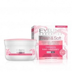 EVELINE FRESH&SOFT Krem odżywczy nawilżający na dzień i noc
