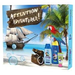 Fa & Schauma & Vademecum Kids zestaw dla chłopca Attention Adventurer