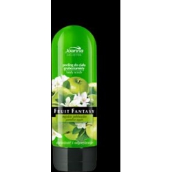 JOANNA Fruit Fantasy peeling gruboziarnisty - Rajskie jabłuszko -  200ml