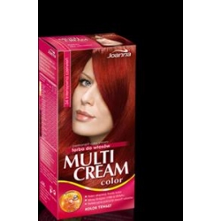 JOANNA Multi Cream Color - 34 - Intensywna czerwień Szampon koloryzujący