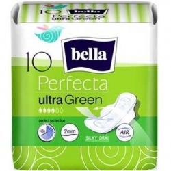 BELLA PERFECTA GREEN PODPASKI ZE SKRZYDEŁKAMI 10SZT