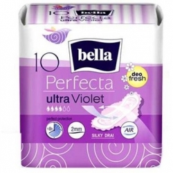 BELLA PERFECTA ULTRA VIOLET PODPASKI ZE SKRZYDEŁKAMI 10SZT