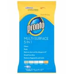 Pronto MULTISURFACE Sciereczki nawilżone PRZECIW KURZOWI 25szt