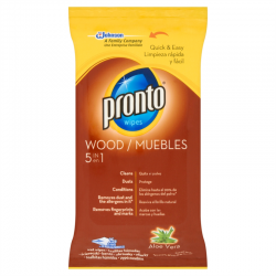 Pronto WOOD Sciereczki nawilżone do drewna 24szt