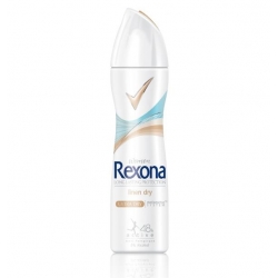 REXONA WOMEN LINEN DRY ANTYPERSPIRANT SPRAY 150ML