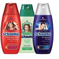 SCHAUMA SZAMPON DO WŁOSÓW 400 ML