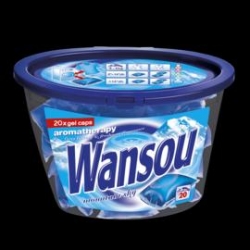 Wansou kapsułki żelowe do prania Mountain sky BIAŁY 20 szt.