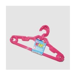 Wieszak plastikowy obrotowy KIDS 6 szt.