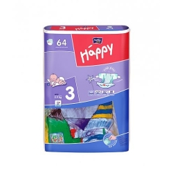 Bella Happy Midi (3)  5-9kg Big Pack pieluchy dla dzieci