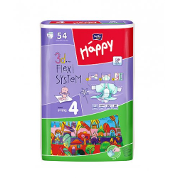 Bella Happy MAXI (4)  8-18kg Big Pack pieluchy dla dzieci