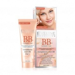 EVELINE BB Krem Kompleksowy 6w1 Cera Jasna