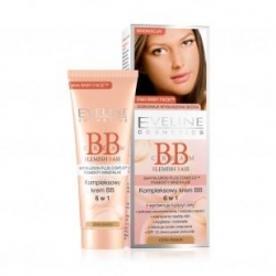 EVELINE BB Krem Kompleksowy 6w1 Cera Śniada