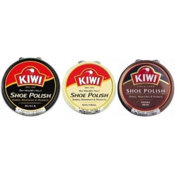 KIWI CZARNA Pasta do obuwia puszka 50ml