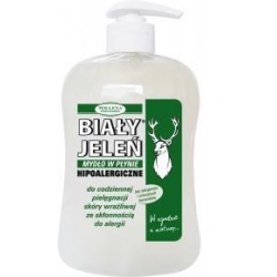 Biały Jeleń hipoalergiczne mydło w płynie 500ml dozownik