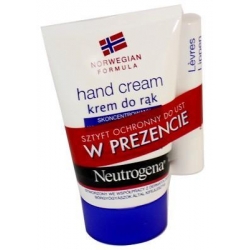 Neutrogena skoncentrowany krem do rąk + pomadka