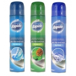 RAPIDO odświeżacz powietrza w spray'u 300ml
