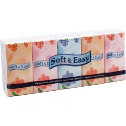 Soft&Easy chusteczki higieniczne 10x10 folia
