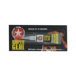 Super glue klej błyskawiczny