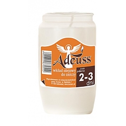 Adeuss Olejowy Wkład do zniczy 2-3 dni