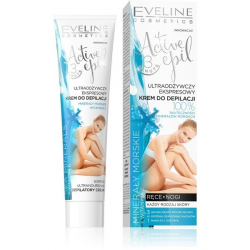 EVELINE ACTIVE EPIL ULTRAODŻ.DEPILACJA RĘCE, NOGI MINERAŁY 125ML