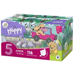 Pieluszki Bella Happy 5 Junior BOX 116 szt.
