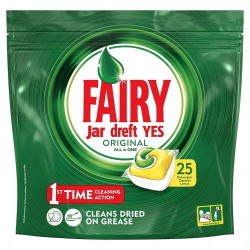Fairy tabletki A'25 All in one lemon