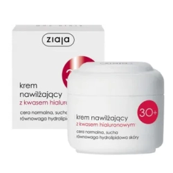 ZIAJA KREM NAWILŻAJĄCY Z KWASEM HIALURONOWYM 30+/KART 50ML