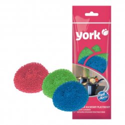 YORK Czyścik kuchenny plastikowy 3 szt.