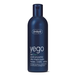 ZIAJA YEGO ŻEL 3W1 POD PRYSZNIC DLA MĘŻCZYZN 300ML