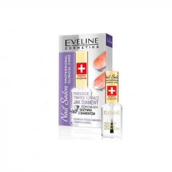 EVELINE NAIL SALON LAKIER-ODŻYWKA DO PAZNOKCI Z DIAMENTEM 12ML