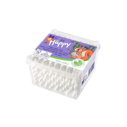 Patyczki higieniczne Bella Baby Happy, papierowe 58szt +8