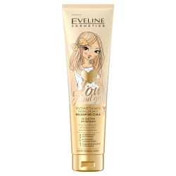 EVELINE GLOW AND GO ROZŚWIET BALSAM DO CIAŁA Z DROB ZŁOTA 150ML