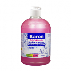 Mydło w płynie "4U" / "Baron"500 ml nakętka z "klapką"