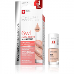 EVELINE ODŻYWKA NAIL THERAPY 6W1 CARE&COLOUR NUDE 5ML