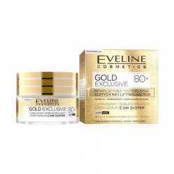 EVELINE GOLD EXCLUSIVE LUKSUSOWY KREM DZ/N 80+50ML