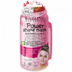 EVELINE POWER SHAKE MASK ROZŚWIETLAJĄCA MASECZKA 10ML