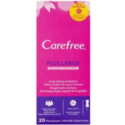CAREFREE WKŁADKI HIGIENICZNE PROTEGE SLIP PLUS LARGE  (20)