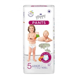 Pieluchomajtki dla dzieci Happy Pants Junior 11-18 kg A40 X2