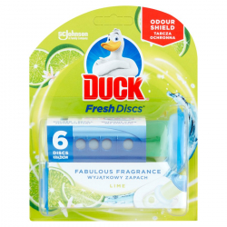 Duck wc krążek urządzenie 6 szt. Lime