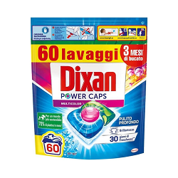 DIXAN POWER CAPS CLASSIC/COLOR 60 PCS