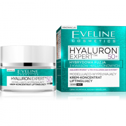EVELINE HYALURON EXPERT 50+ KR.DZIEŃ/NOC 50ML'8