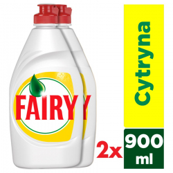 Fairy 2x900ml Lemon