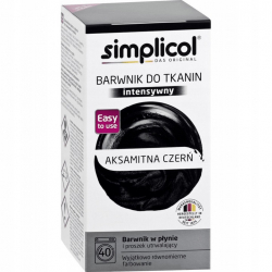 Heitmann barwnik do tkanin aksamitna czerń 550g