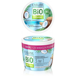 EVELINE BIO ORGANIC KREM GŁĘBOKO REGENERUJĄCY KOKOS 100ML