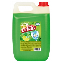 GOLD CYTRUS PŁYN DO ZMYWANIA NACZYŃ 5L MARKI GOLD DROP