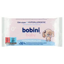 Bobini chusteczki nawilżające 60 Hypoalergiczne